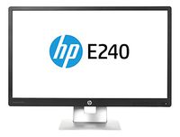 HP M1N99A8#ABA EliteDisplay E240 23.8'' 1080p Full HD LED-Backlit LCD Monitor, Black/Silver