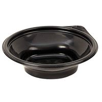 Fabri-Kal 9507201 SideKicks Black 4 Ounce Container - 750 / CS