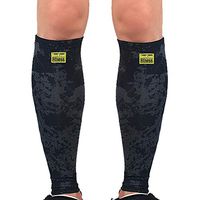 Compression Calf Sleeves (1 Pair) Printed Leg Tube for Shin Splints Calf Pain Relief Running Cycling Travel Outdoor Activities M