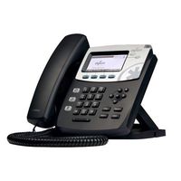 Digium D45 2-Line Gigabit SIP Phone with HD Voice, Backlit Display, Icon Keys (Certified Refurbished)