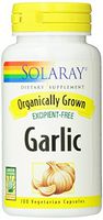 Solaray Organic Garlic 600mg - 100 - Capsule by Solaray