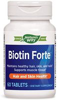 Nature's Way Biotin Forte 5 mg, Pack of 2