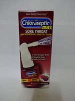 Chloraseptic Phenol Oral Anesthetic/Demulcent Spray, Sore Throat, Wild Berries 1 fz (Pack of 6)