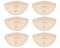 Pedag Step Symmetrical Self Adhesive Leather Arch Support Inserts, Tan, Medium, 3 Count