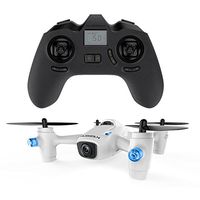HUBSAN Kids H107C+ Second Generation X4 Quad Toy with HD Camera, 2.4 GHz, White
