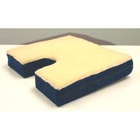 Fleece Coccyx Gel Cushion 3 ½" x 16" x 18"