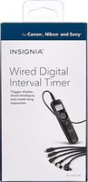 Insignia - Universal Wired Digital Interval Timer - Black