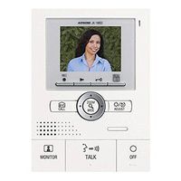 Aiphone JK-1MED Antilt Zoom Hands-Free Color Video Master with Memory