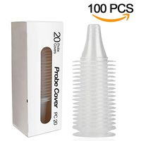 100 PCS Counts Ear Thermometer Probe Covers/Refill Caps/Lens Filters for All Models Ear Thermometer Replacement Probe
