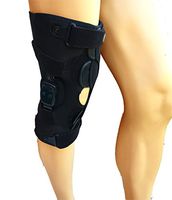 Alpha Medical OA Unloading Knee Brace with Valgus/Varus Adjustment and Range of Motion Hinge for Osteoarthritis, Rheumatoid Arthritis, Meniscal Cartilage Derangement. L1851 (XLarge Left)