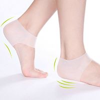 Plantar Fasciitis Shock Absorbing Heel Cushion – Protective Support Sleeve to Soothe and Moisturize Sore Feet and Relieve Pain from Plantar Fasciitis (1 Pair)