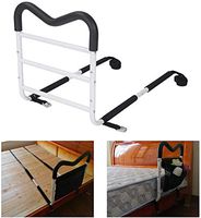 LXT PANDA Safety Adult Bed Rail, Adjustable Contoured Bed Rail with Multiple Gripping Positions, Home Elderly Bedside Safety Rail, for Handicap, Seniors & Adults.