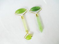 USonline911 Premium Natural Jade Roller Massager Slimming Tool Facial Massager for SPA Acupuncture Therapy-Perfect Jade Roller Rejuvenates Youthful Skin