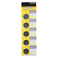 Toshiba CR2016 3V Lithium Battery 1PACK X (5PCS) =5 Single Use Batteries