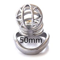 Men Chamstity Cage Stainless Steel Clock Rings Cook Ring Toy for Couple