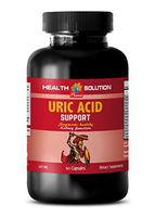 antioxidant Powder - URIC Acid Formula - Support Kidney Function - Urinary Flow Formula - 1 Bottle (60 Capsules)