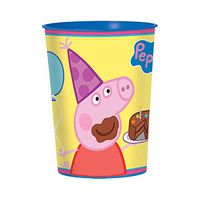 16oz Peppa Pig Birthday Party Plastic Loot Treat Favor Keepsake cups (16)