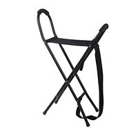 HSRG Sling Seat Folding Cane, Travel Walking Stick with Seat, Elderly and Disable Portable Cane Stool for Events & Camping