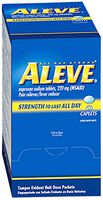 Aleve Pain Relief Tablets Naproxen Sodium 220 mg. MS70545 (100)