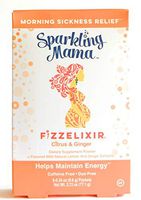 Sparkling Mama: Morning Sickness Relief | Anti-Nausea Bubbly Drink Mix. Dr. Formulated, B6, Magnesium & Folic Acid (1st Trimester, Pregnancy, Prenatal ~ As Seen in Bump Box) Citrus & Ginger 8-Pack