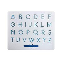 BABINANA Number/Letter Magnet Board for Kids Educational Toy Magnetic Balls Tablet (A)