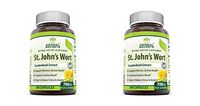 Herbal Secrets St. John's Wort 700 180 Capsules - Supports feelings of calm and relaxation* Helps maintain a positive mood* (Pack of 2)