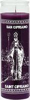 Indio Products St Cipriano Purple Candle - Silkscreen 1 Color 7 Day