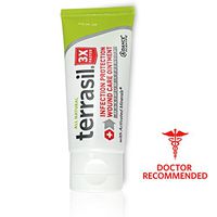 Terrasil® Wound Care - 3X Faster Healing, Dr. Recommended, Infection Protection Ointment for Bed sores, Pressure sores, Diabetic Wounds, ulcers, cuts, scrapes, and Burns (50 Gram Tube max)
