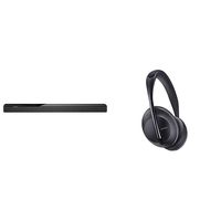 Bose Soundbar 700 Black with Bose Noise Cancelling Headphones 700 Triple Black