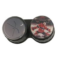 Sports Line Screw Top Contact Lens Case (Hockey)