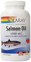 Solaray Salmon Oil, 1000 mg, 180 Count by Solaray