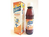 Scott's Emulsion Cod Liver Oil - Orange Flavor for Kids (200 Ml) by THAILAND