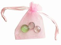 Light Pink Organza Bags with Ribbon Ties 3" x 4" (96)