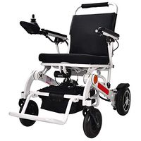 Qing Bei Wheelchair, Folding Wheelchair Portable Wheelchair Lightweight Folding Portable 35.1 KG Lightweight Mobility Device for Elderly Handicapped and Disabled Users