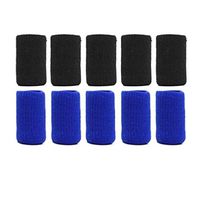 10pcs/Pack Basketball Volleyball Sports Fingerstall Safety Elastic Finger CSQ