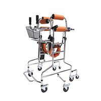 Standing Walk Stand/Walk Aid/Walker/Stand Frame with Seat Wheel Rehabilitation Device Disabled Skid Stand Children Stand Frame Rehabilitation Equipment/Lower Limb Training and Rehabilitation e