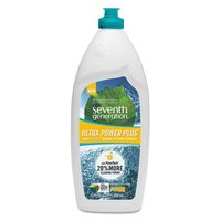 Seventh Generation Natural Dishwashing Liquid, Ultra Power Plus, Fresh Scent, 22 oz. Bottle (8/Carton) - BMC-SEV22928CT