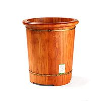 Foot Bath Tub,45 High Cedar Foot-Soaking Barrel,Thicken Wooden Tub,Household Steamed Health Foot Bath