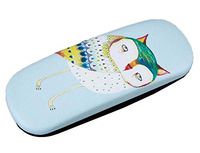 Owl Glasses Case Hard Shell Eyeglasses Case Leather Protective Holder - 17
