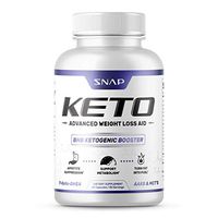 Keto Diet Pills - Weight Loss Pills by Snap Supplements - MCT Oil Diet Supplement - Ketogenic Ketosis 700mg Formula - L-Arginine - Suppresses Appetite, Supports Metabolism - 60 Capsules