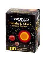 First-aid Planets & Stars Bandages - 100 Per Pack (2 Pack) (2 Pack)