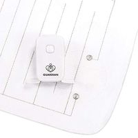 Guardian Bedside Bedwetting Alarm for Kids, Teenagers & Adults with Loud Sound & Strong Vibration to Wake Up Deep Sleepers (Bed), White