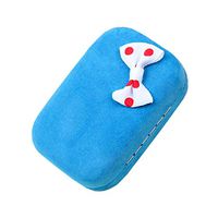 Compact Contact Lens Case Solution Lenses Holders Box Travel Kit - Bow