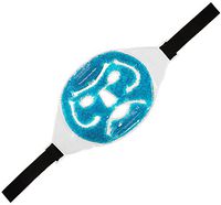 TheraPearl Face Mask, Reusable Hot Cold Ice Therapy Mask with Gel Beads, Flexible Non Toxic Hot Cold Compress for Acne, Best Spa Wrap for Swollen Face, Puffy Eyes, Relaxation, Stress Relief