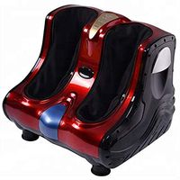 ZQG BEAUTEY Foot Massager Shiatsu Electric Deep Kneading Massage Hot Air Compression Cycling Muscle Relief Plantar Fasciitis Neuropathy Chronic Treatment Spa Gifts,A