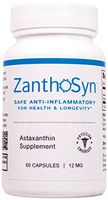 ZanthoSyn Astaxanthin, Clinically Shown to Provide 3x Absorption, Supports Inflammatory Health, 12mg, 60 Vegetable Capsules