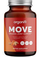 Organifi - MOVE Organic Joint Support - Promotes Joint Health - All Natural Anti Inflammatory - Superfoods Arctic Pine Bark, Astaxanthin, Holy Basil and Turmeric - Gluten, Soy, Dairy Free - Immunity S