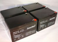 POWERSTAR 12V 15AH SLA Battery Replaces gp12120 ps-12120 wp12-12 gp12110f2-4PK