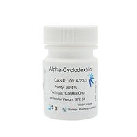Alpha-Cyclodextrin Powder, 99.5%, 5 g, Ultra Pure, fat eating fiber!