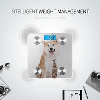 LYAOE Bluetooth Body Fat Scale Hiro Big Brother Smart Wireless Scale with LCD Display Measuring Body Weight Bmi and Health Digital Scale
